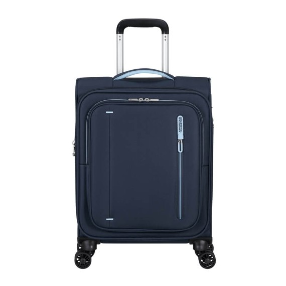 AT Mala de Cabine / Trolley 55cm 4R Exp. CloudRider Azul Marinho | Ref. 92.157365-9486