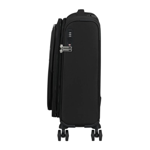 AT Mala de Cabine / Trolley 55cm 4R Exp. CloudRider Preto Jet | Ref. 92.157365-1465