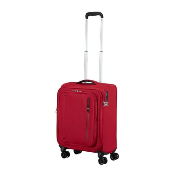 AT Mala de Cabine / Trolley 55cm 4R Exp. CloudRider Vermelha | Ref. 92.157365-0424 AT Mala de Cabine / Trolley 55cm 4R Exp. CloudRider Vermelha | Ref. 92.157365-0424