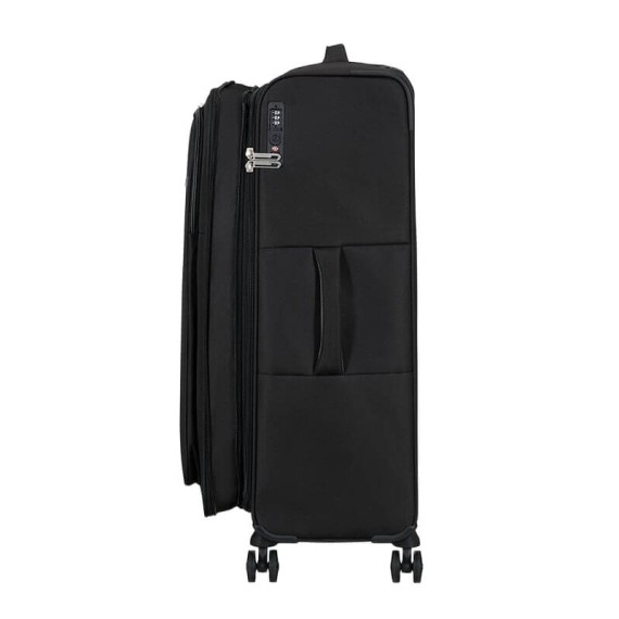 AT Mala de Viagem Grande 78cm 4R Exp. CloudRider Preto Jet | Ref. 92.157367-1465 AT Mala de Viagem Grande 78cm 4R Exp. CloudRider Preto Jet | Ref. 92.157367-1465