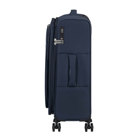 AT Mala de Viagem Média 67cm 4R Exp. CloudRider Azul Marinho | Ref. 92.157366-9486