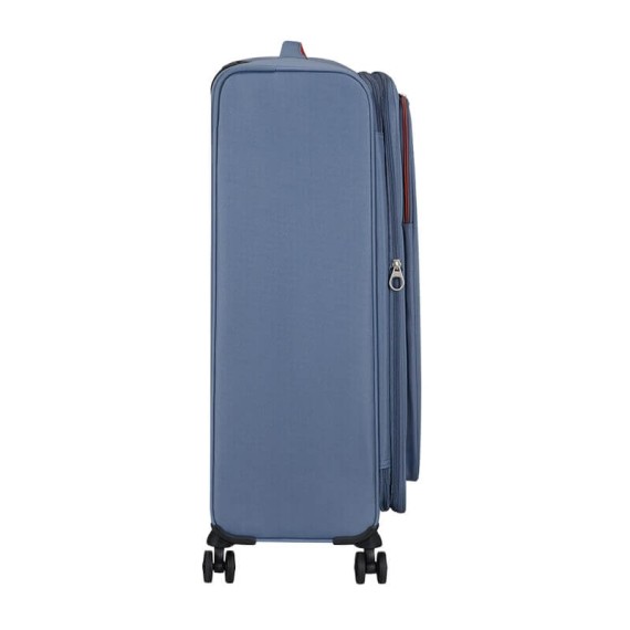 AT Mala de Viagem Média 67cm 4R Exp. CloudRider Azul Pedra | Ref. 92.157366-E612