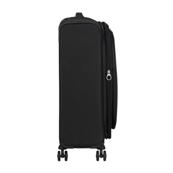 AT Mala de Viagem Média 67cm 4R Exp. CloudRider Preto Jet | Ref. 92.157366-1465