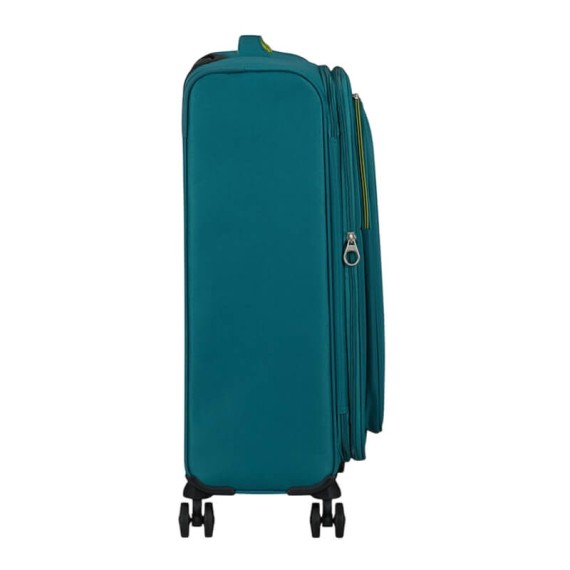 AT Mala de Viagem Média 67cm 4R Exp. CloudRider Verde Petróleo | Ref. 92.157366-D834 AT Mala de Viagem Média 67cm 4R Exp. CloudRider Verde Petróleo | Ref. 92.157366-D834