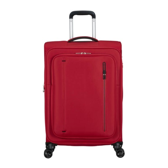 AT Mala de Viagem Média 67cm 4R Exp. CloudRider Vermelho Astral | Ref. 92.157366-0424