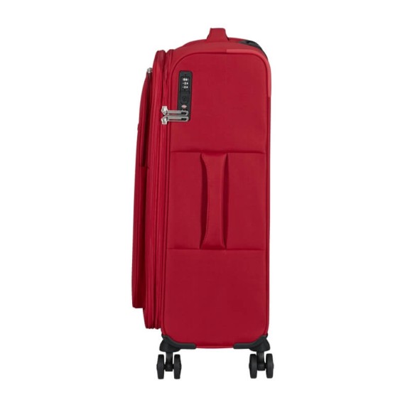 AT Mala de Viagem Média 67cm 4R Exp. CloudRider Vermelho Astral | Ref. 92.157366-0424