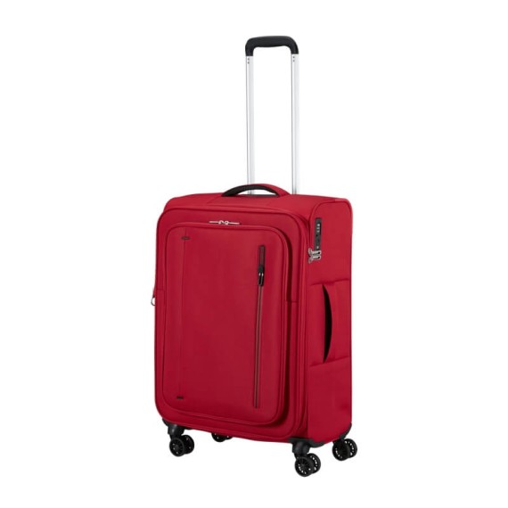 AT Mala de Viagem Média 67cm 4R Exp. CloudRider Vermelho Astral | Ref. 92.157366-0424