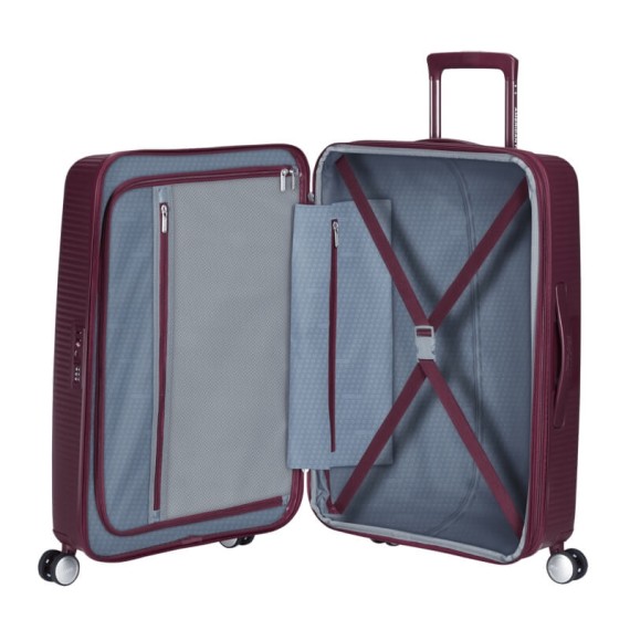 AT Mala de Viagem Média 67cm 4R Exp. SoundBox Cereja Silvestre | Ref. 92.88473-T505 AT Mala de Viagem Média 67cm 4R Exp. SoundBox Cereja Silvestre | Ref. 92.88473-T505