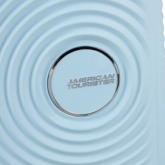 AT Mala de Viagem Pequena 47cm 4R Soundbox Mini Azul Pastel | Ref. 92.152934-8365