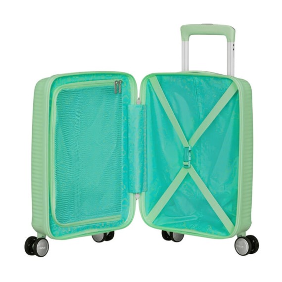 AT Mala de Viagem Pequena 47cm 4R Soundbox Mini Verde Pastel | Ref. 92.152934-1658