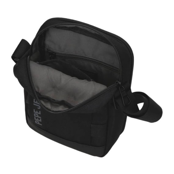 Bolsa de Tiracolo Média 2C PEPE JEANS Matlock Preta | Ref. 186.7315541