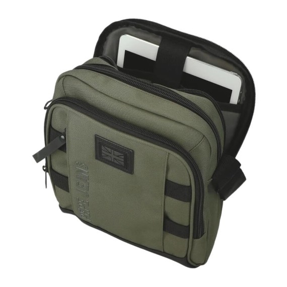 Bolsa de Tiracolo para Tablet 2C PEPE JEANS Matlock Caqui | Ref. 186.7315742