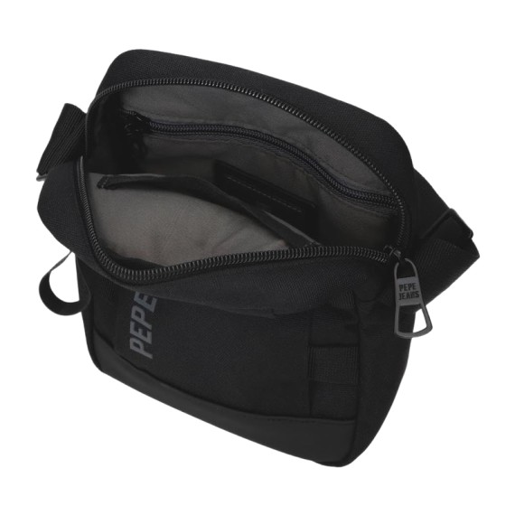 Bolsa de Tiracolo Pequena PEPE JEANS Matlock Preta | Ref. 186.7315241