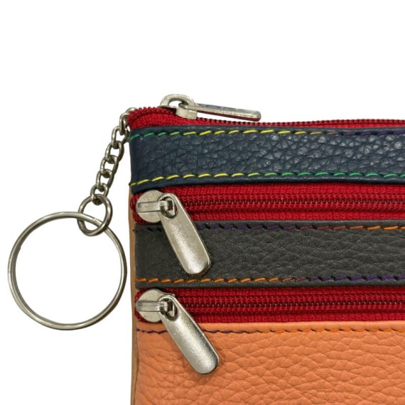 Porta-Moedas c/ Porta-Chaves DOGGY MTD-10923 Laranja | Ref. 86.MTD-10923L Porta-Moedas c/ Porta-Chaves DOGGY MTD-10923 Laranja | Ref. 86.MTD-10923L