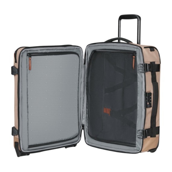 SAMSONITE Saco / Mochila Cabine 55cm 2R Roadseeker Areia | Ref. 92.154952-1304 SAMSONITE Saco / Mochila Cabine 55cm 2R Roadseeker Areia | Ref. 92.154952-1304