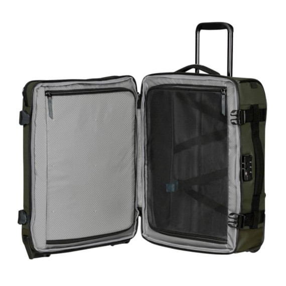 SAMSONITE Saco / Mochila Cabine 55cm 2R Roadseeker Azeitona | Ref. 92.154952-1266 SAMSONITE Saco / Mochila Cabine 55cm 2R Roadseeker Azeitona | Ref. 92.154952-1266