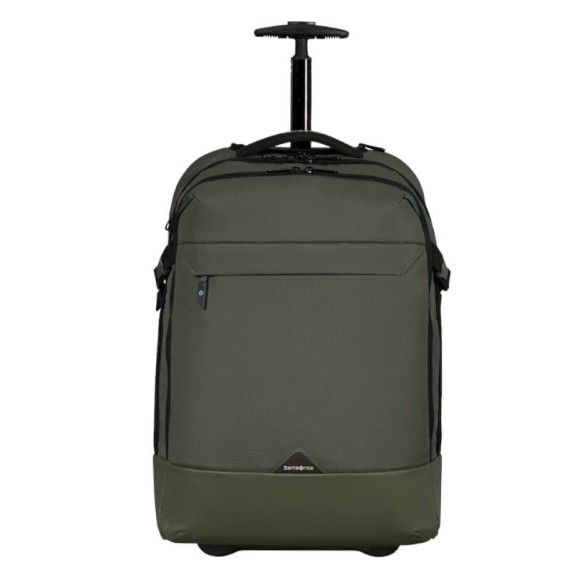 SAMSONITE Mochila c/ Rodas Portátil 17.3” Roadseeker Azeitona | Ref. 92.154955-1266
