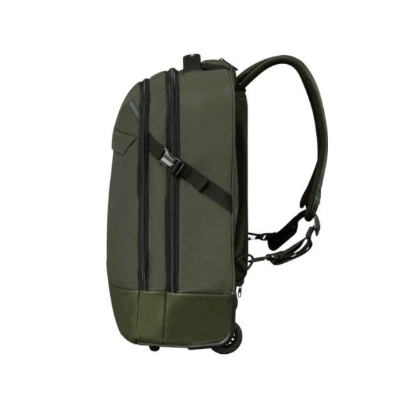 SAMSONITE Mochila c/ Rodas Portátil 17.3” Roadseeker Azeitona | Ref. 92.154955-1266