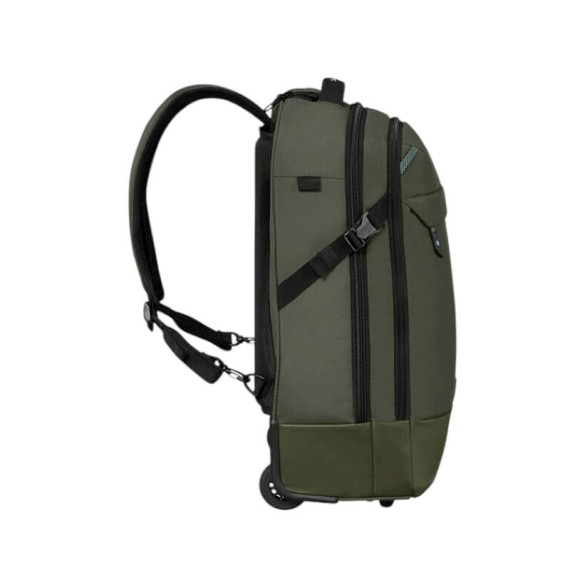 SAMSONITE Mochila c/ Rodas Portátil 17.3” Roadseeker Azeitona | Ref. 92.154955-1266