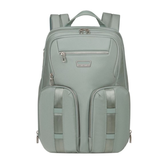 SAMSONITE Mochila p/ Portátil 14.1” 2 Bolsos Urban-Eye Verde Sage | Ref. 92.155256-1773 SAMSONITE Mochila p/ Portátil 14.1” 2 Bolsos Urban-Eye Verde Sage | Ref. 92.155256-1773