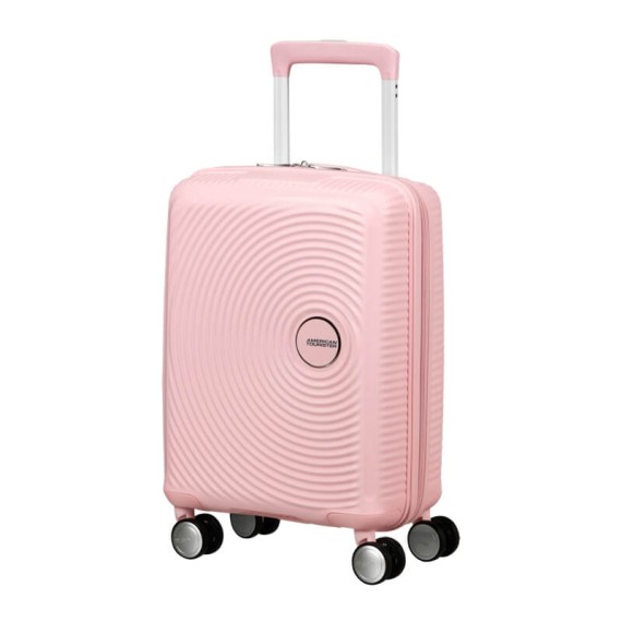 AT Mala de Viagem Pequena 47cm 4R Soundbox Mini Rosa Pastel | Ref. 92.152934-8959