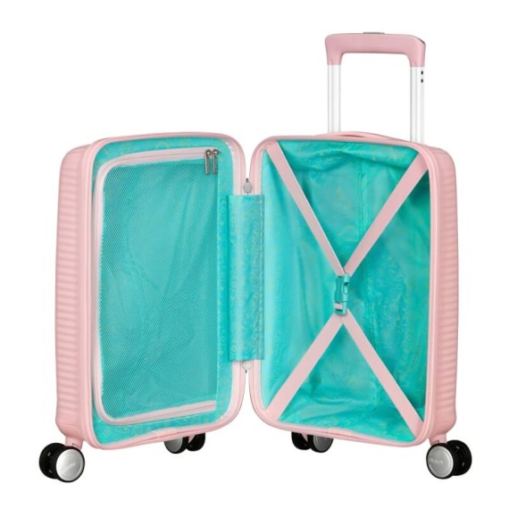 AT Mala de Viagem Pequena 47cm 4R Soundbox Mini Rosa Pastel | Ref. 92.152934-8959