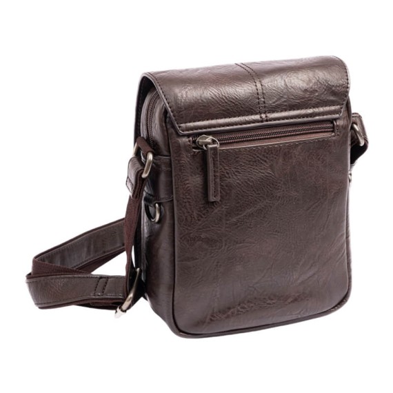 Bolsa de Tiracolo c/ Aba Homem MATTIES Classic Sport Castanha | Ref. 132.4027380