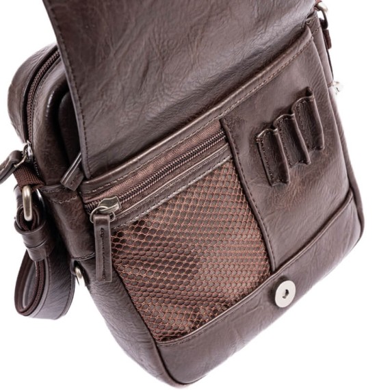 Bolsa de Tiracolo c/ Bolsos MATTIES Classic Sport Castanha | Ref. 132.4027080