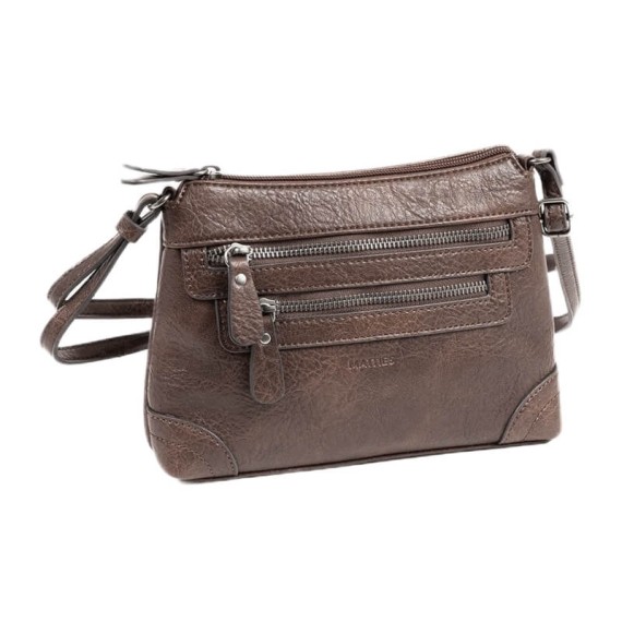 Bolsa de Tiracolo para Senhora MATTIES Esmeralda Castanha | Ref. 132.2324680
