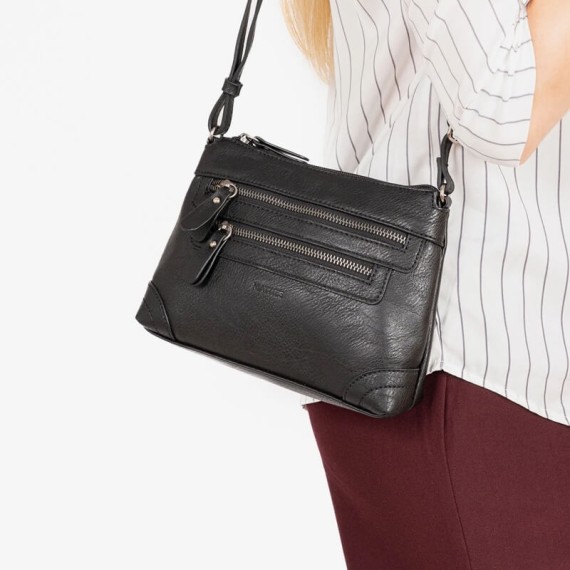 Bolsa de Tiracolo para Senhora MATTIES Esmeralda Preta | Ref. 132.2324629