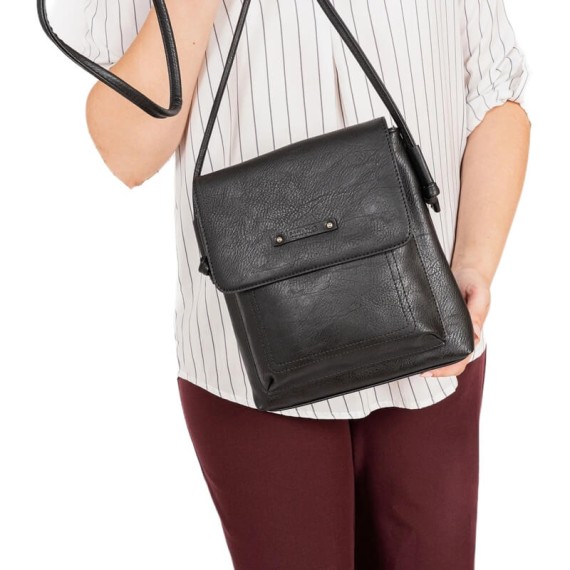 Bolsa de Tiracolo para Senhora MATTIES Esmeralda Preta | Ref. 132.2325020