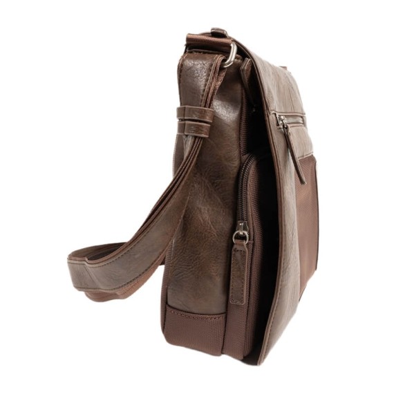 Bolsa de Tiracolo para Tablet MATTIES Nylon Sport Castanha | Ref. 132.4019380