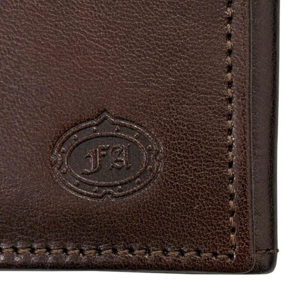 Carteira c/ Porta-Moedas 3CC F.ANTUNES 208 Castanha | Ref. 183.208C