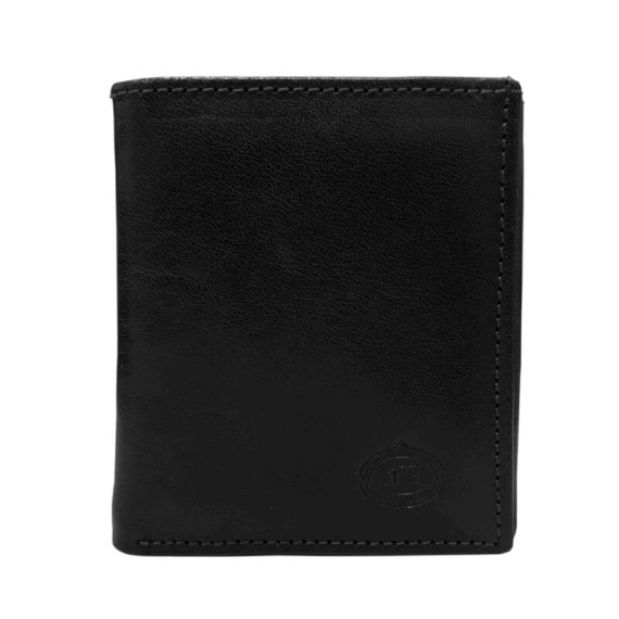 Carteira c/ Porta-Moedas 3CC F.ANTUNES 208 Preta | Ref. 183.208P