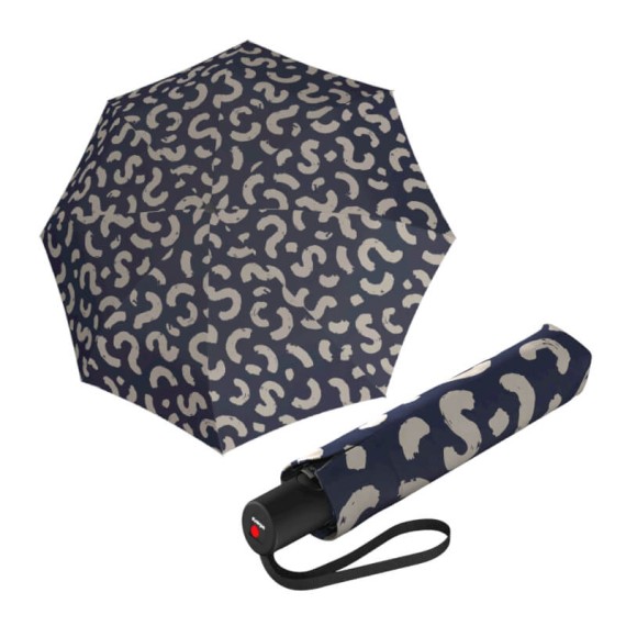Guarda-Chuva KNIRPS Dobrável A.200 Médio Duomatic Cone Navy | Ref. 300.9572018840