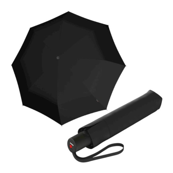 Guarda-Chuva KNIRPS Dobrável A.200 Médio Duomatic Preto | Ref. 300.9572011000