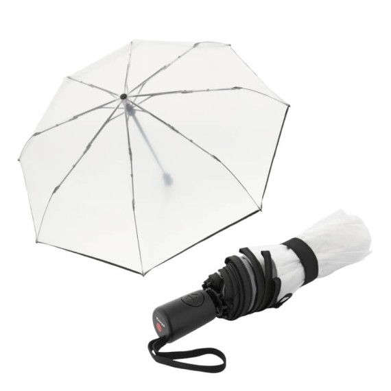 Guarda-Chuva KNIRPS Dobrável A.200 Médio Duomatic Transparente | Ref. 300.9572019910
