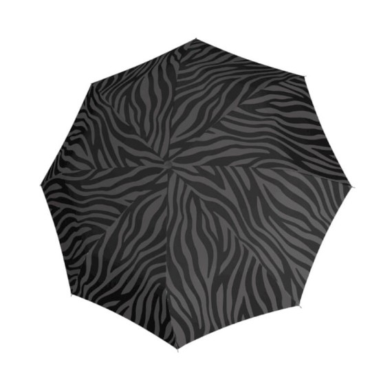 Guarda-Chuva KNIRPS Dobrável A.200 Médio Duomatic Zebra Black | Ref. 300.9572018788