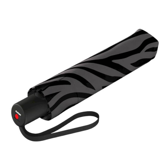 Guarda-Chuva KNIRPS Dobrável A.200 Médio Duomatic Zebra Black | Ref. 300.9572018788