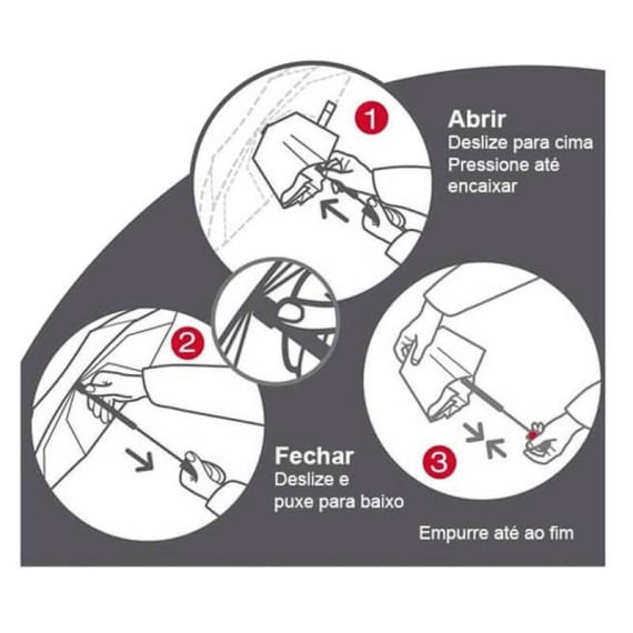 Guarda-Chuva KNIRPS Dobrável US.050 Ultra Light Slim Bordeaux | Ref. 300.9500508846