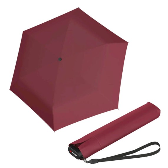 Guarda-Chuva KNIRPS Dobrável US.050 Ultra Light Slim Bordeaux | Ref. 300.9500508846