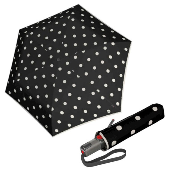 Guarda-Chuva KNIRPS TS.200 Slim Medium Duomatic Dots Art Black | Ref. 300.9542004901