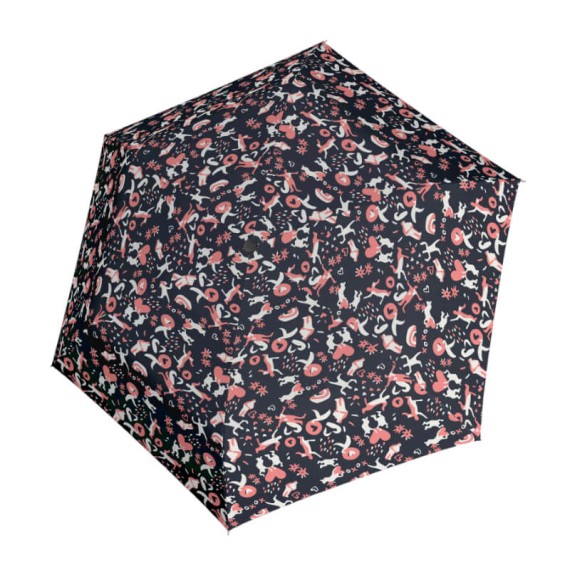 Guarda-Chuva KNIRPS U.200 Ultra Light Duomatic Embracing Black | Ref. 300.9522008673