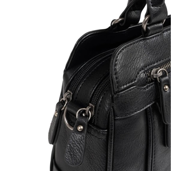 Mala de Mão / Ombro para Senhora MATTIES Classic Preta | Ref. 132.2195820