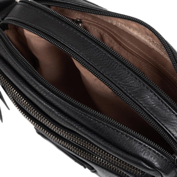 Mala Tiracolo de Senhora MATTIES Classic Preta | Ref. 132.2198520