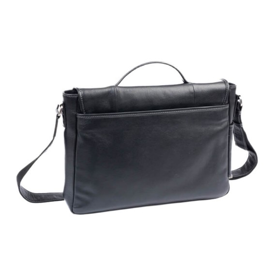 Pasta de Documentos MATTIES Pioneer Leather Preta | Ref. 132.4034420