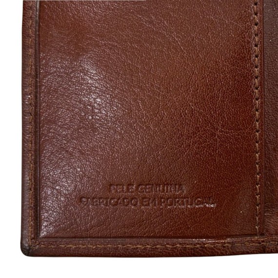 Porta-Chaves c/ Porta-Moedas F.ANTUNES 150 Castanho | Ref. 183.150C