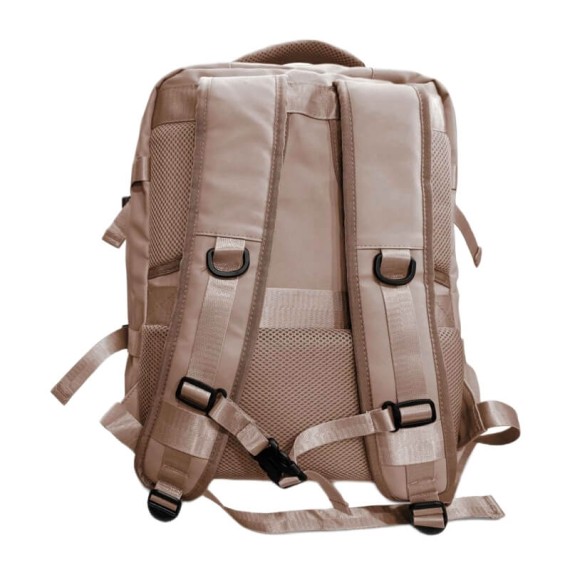 BENZI Mochila Ryanair/Vueling/Wizz 40x30x20cm Bege | Ref. 288.BZ5897B