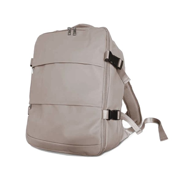 BENZI Mochila Ryanair/Vueling/Wizz 40x30x20cm Bege | Ref. 288.BZ5897B