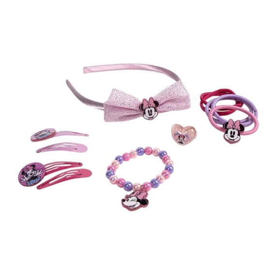 Conjunto Acessórios de Beleza MINNIE Rosa | Ref. 299.2500002937